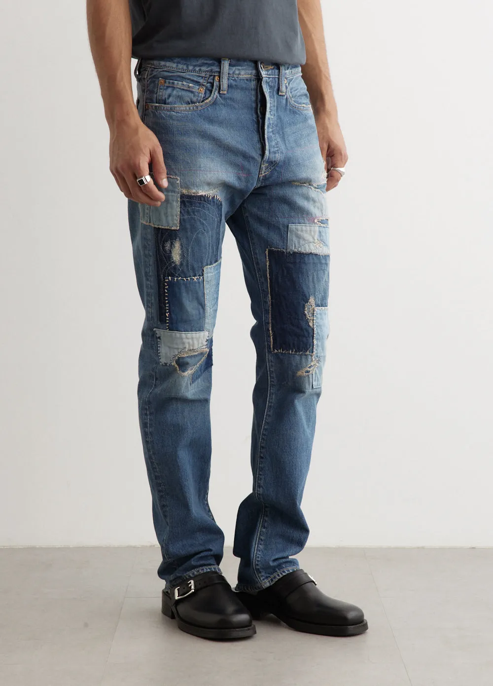 14oz Denim 5P MONKEY CISCO (DIXIE Remake) Jeans