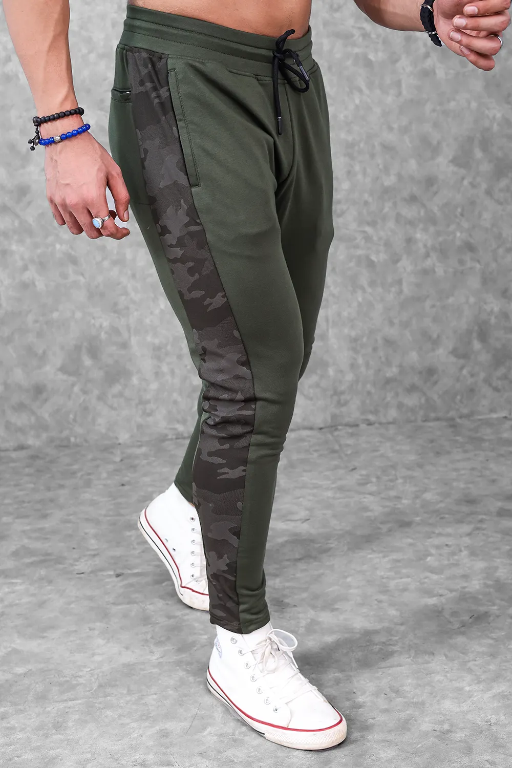 Active Camo Jogger- Olive