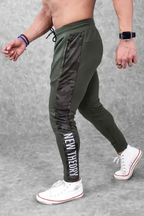 Active Camo Jogger- Olive