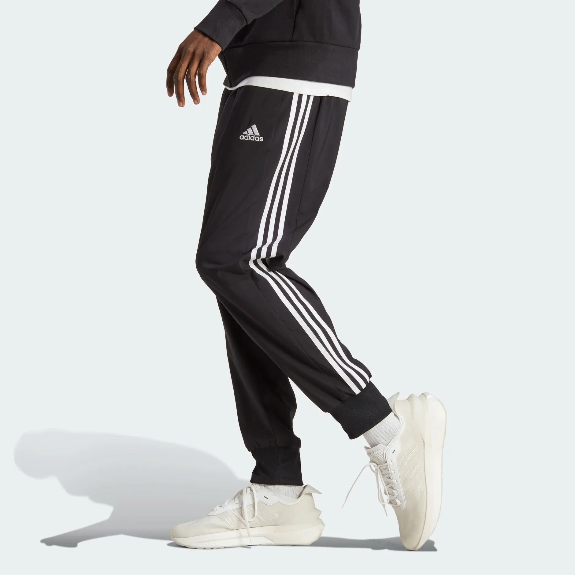 adidas AEROREADY Essentials Tapered Cuff Woven 3-Stripes Men's Pants