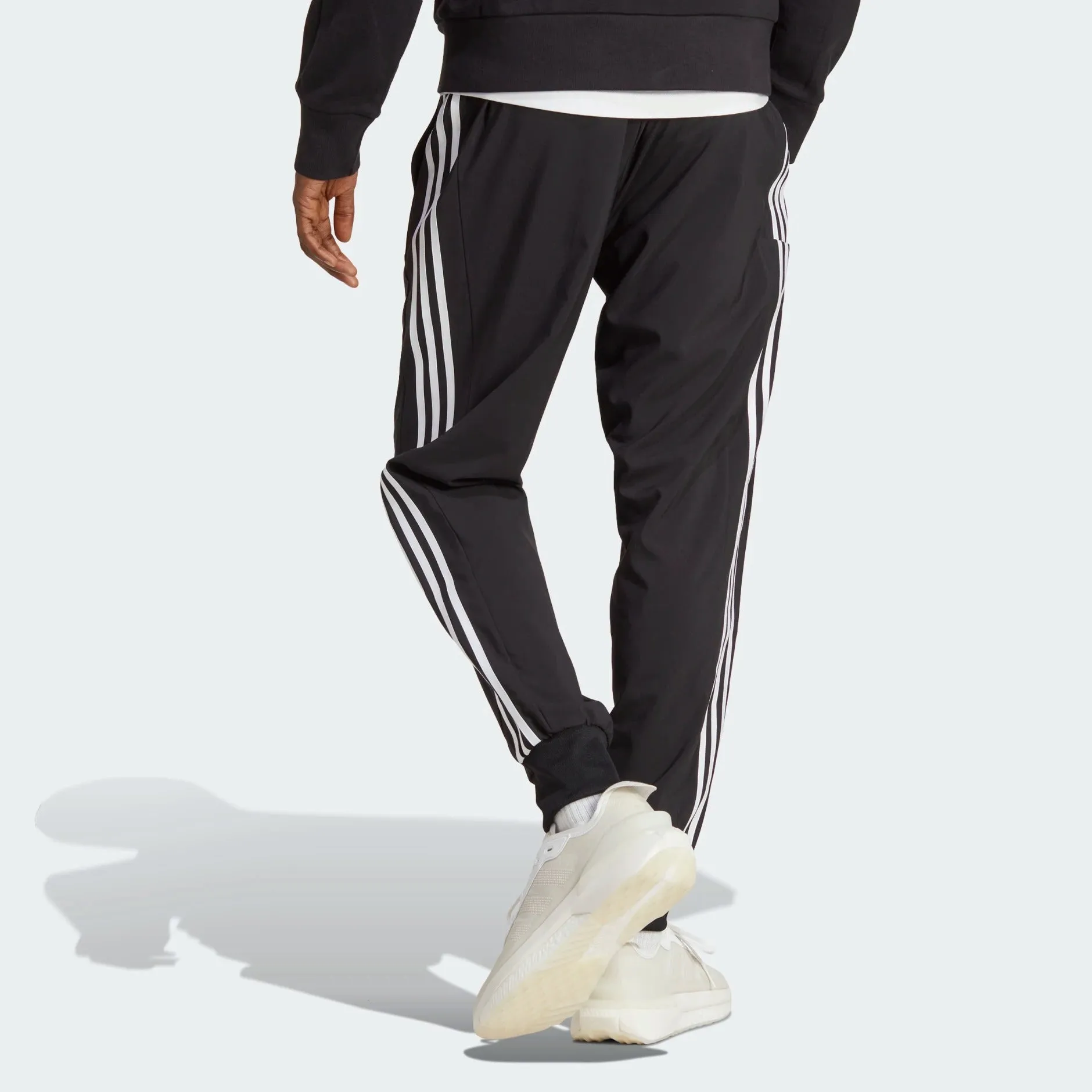 adidas AEROREADY Essentials Tapered Cuff Woven 3-Stripes Men's Pants