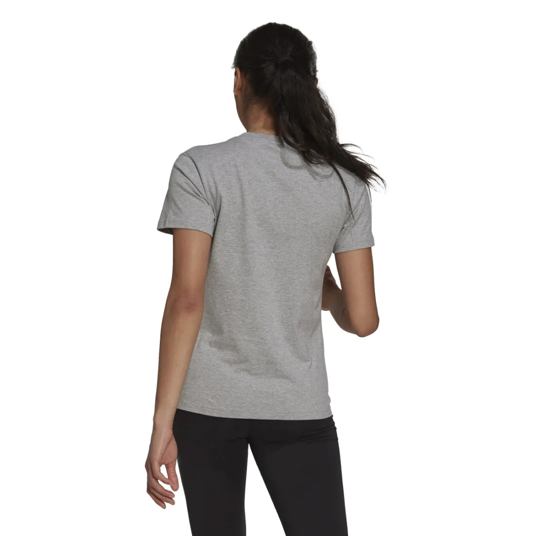 ADIDAS ESSENTIALS WOMEN'S LOGO TEE GREY