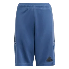 ADIDAS TIRO 24/7 SHORTS - KIDS - BLUE