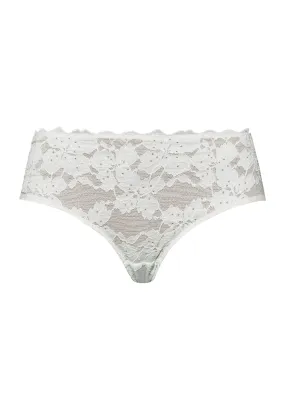 Anais Lace Hi-Cut Brief | White Sage 70906-2737