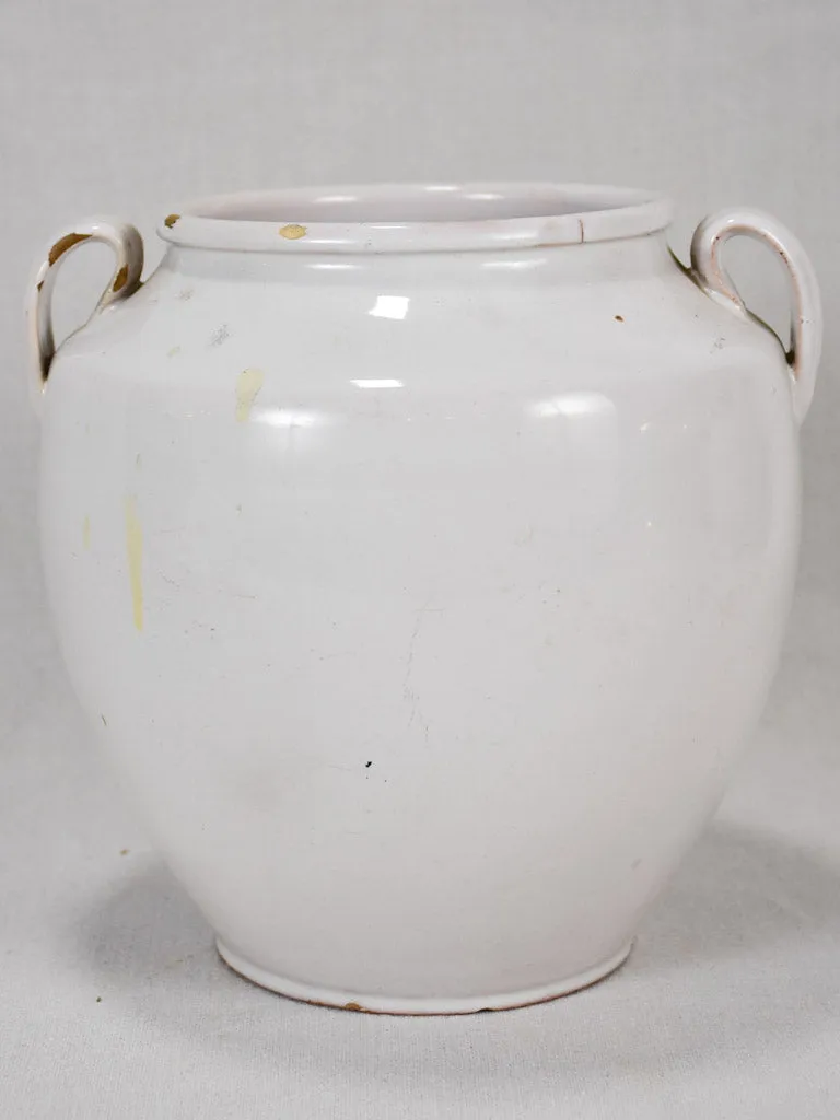 Antique French preserving pot with handles