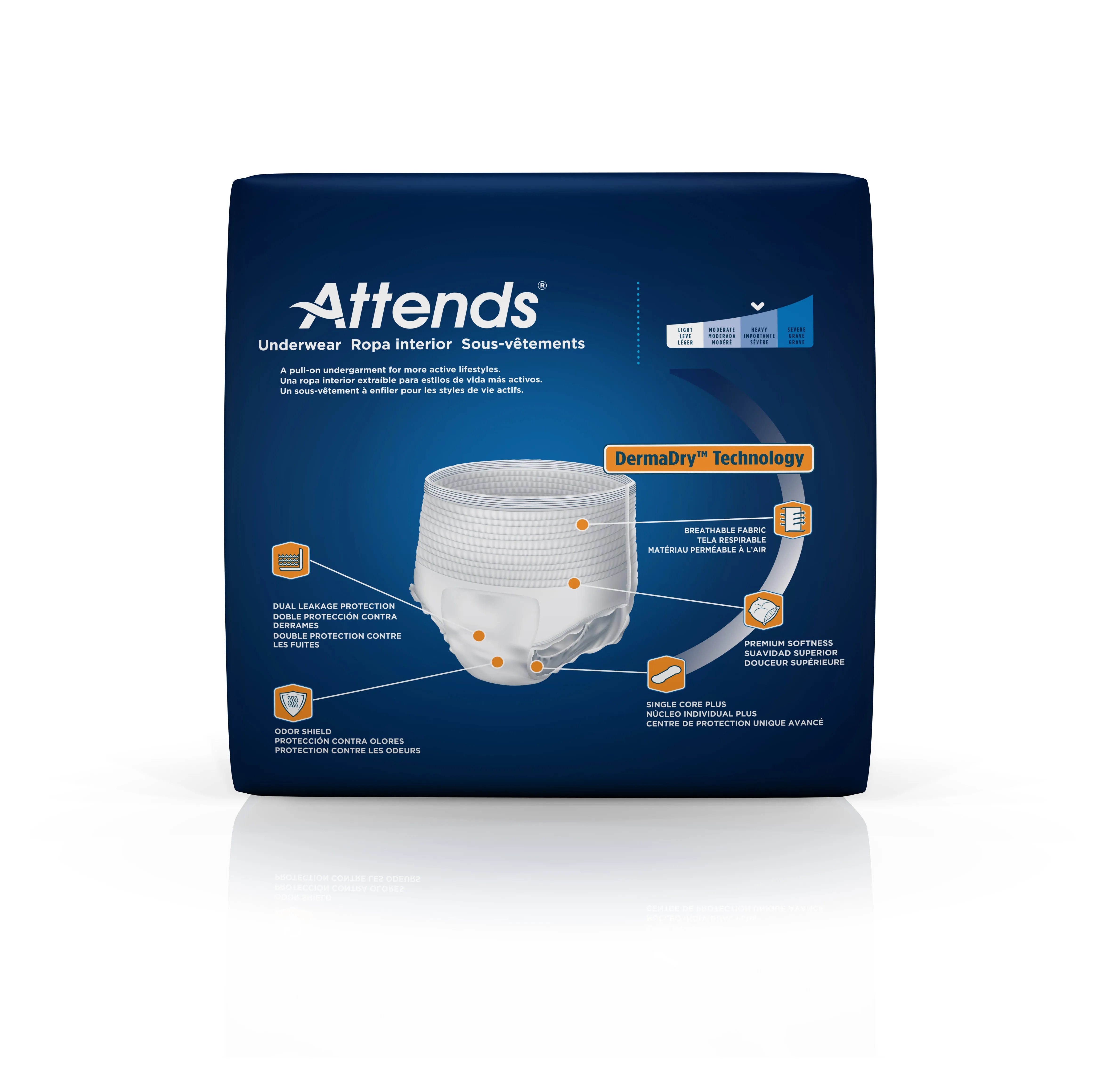 Attends Bariatric Underwear, Heavy Absorbency