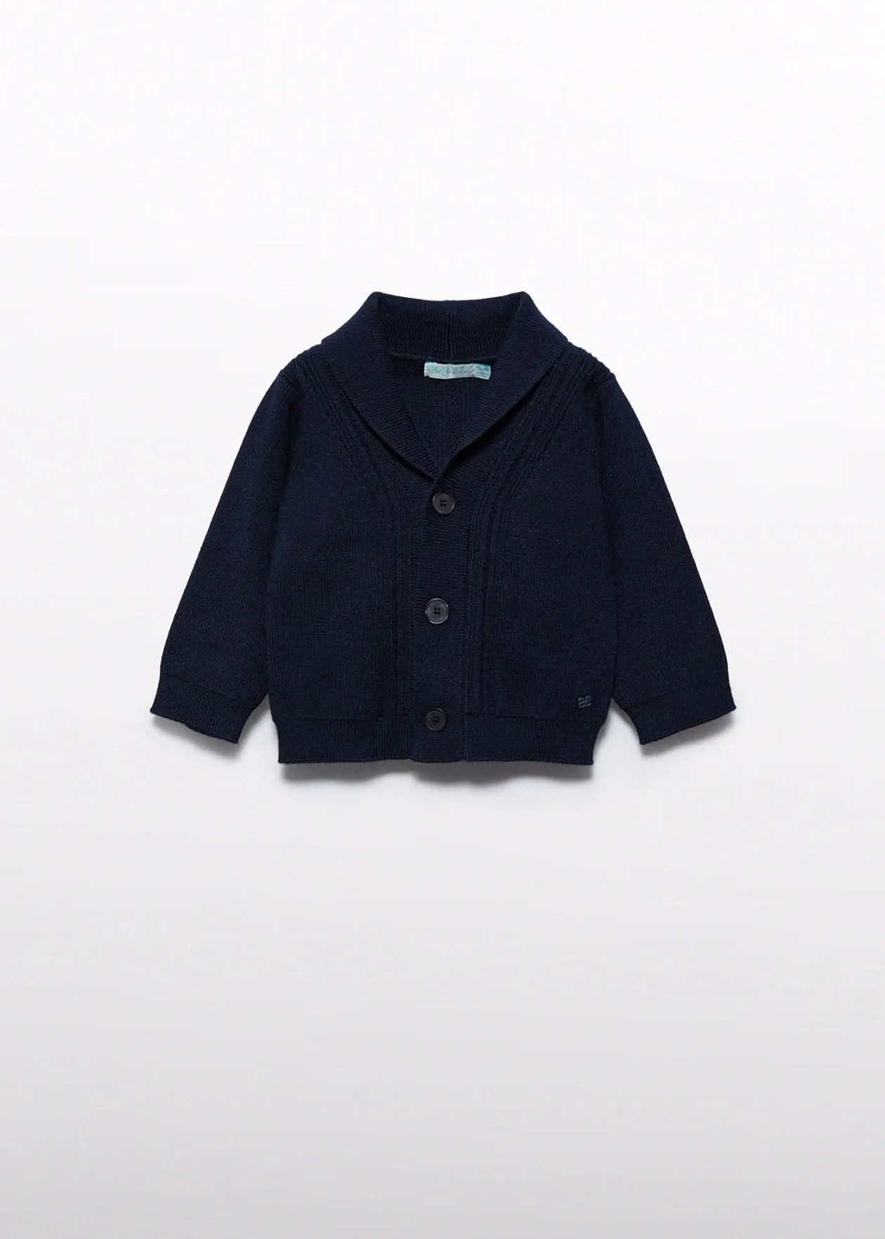 Baby Smoking Neck Cardigan/Abel & Lula