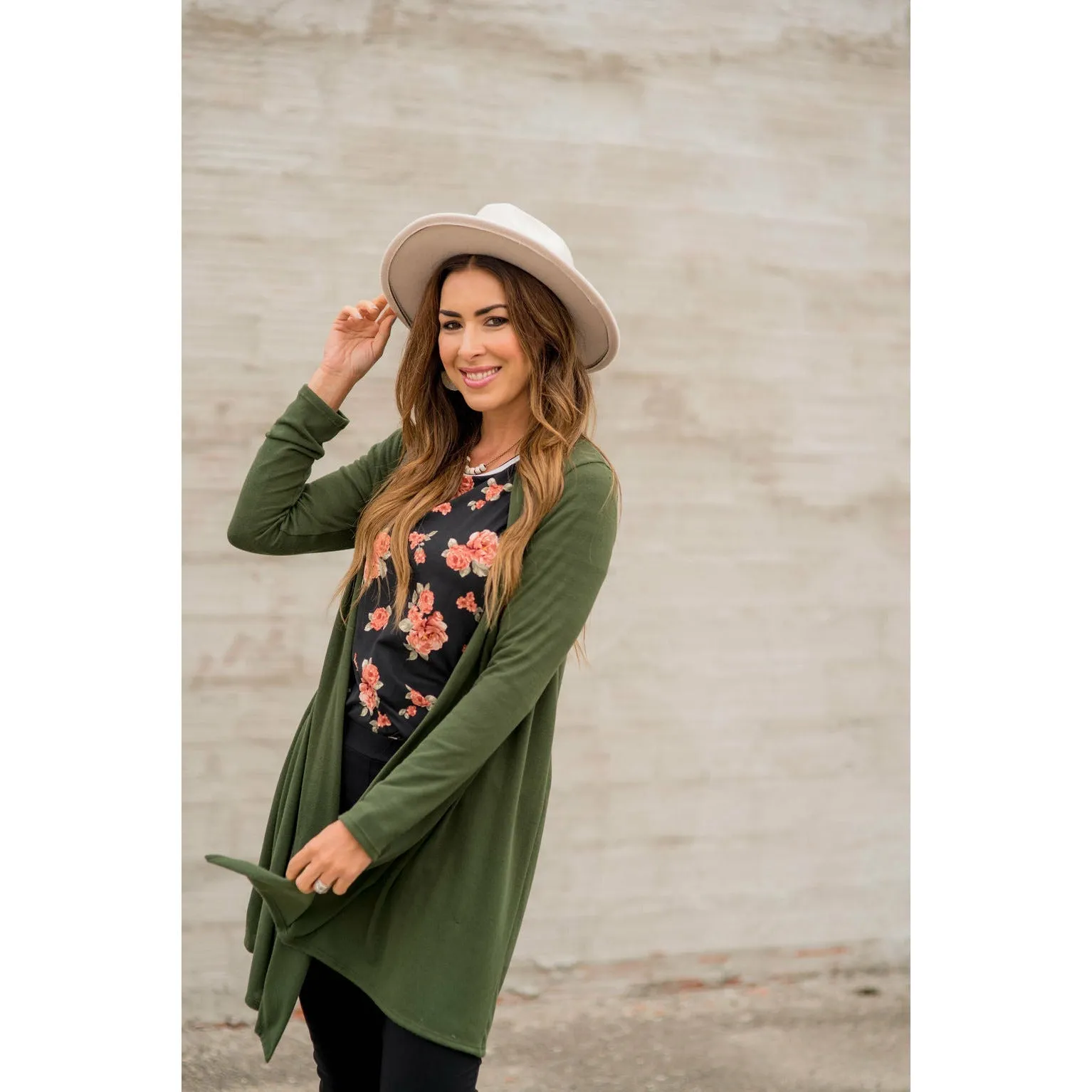 Basic Tunic Cardigan