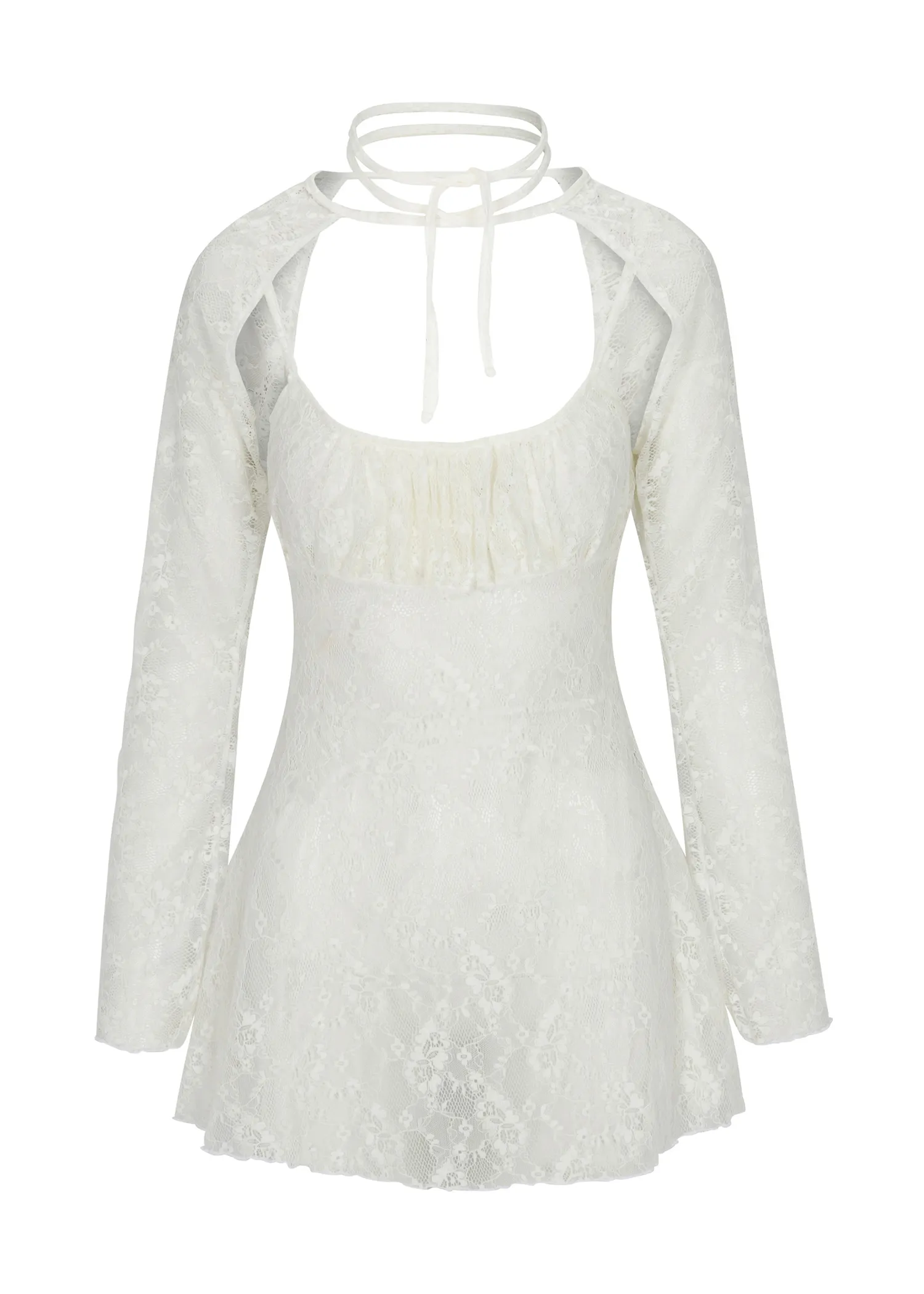 Bisou Babydoll Dress │ Ivory Lace