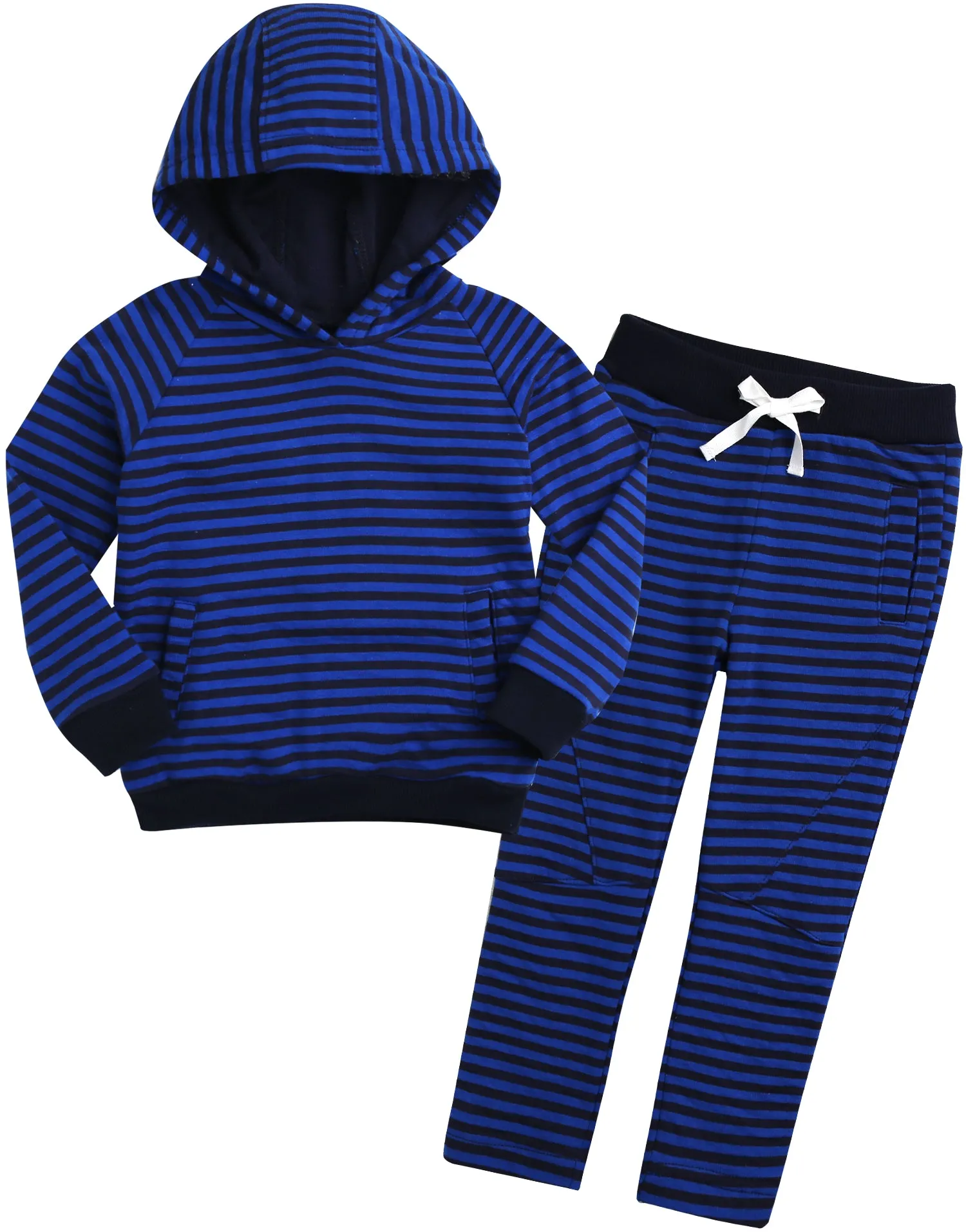 Blue Bengdi Hoodie & Pants Set