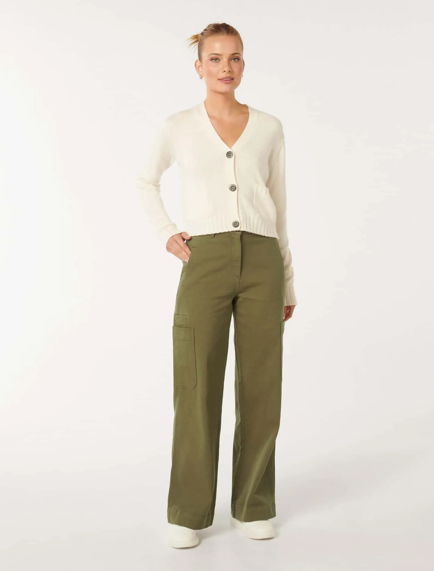 Bobbie Wide Leg Cargo Pants