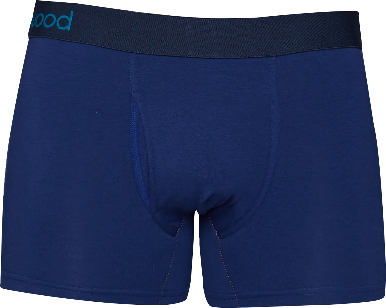 Boxer Brief w/ Fly in Deep Space Blue by Wood Underwear