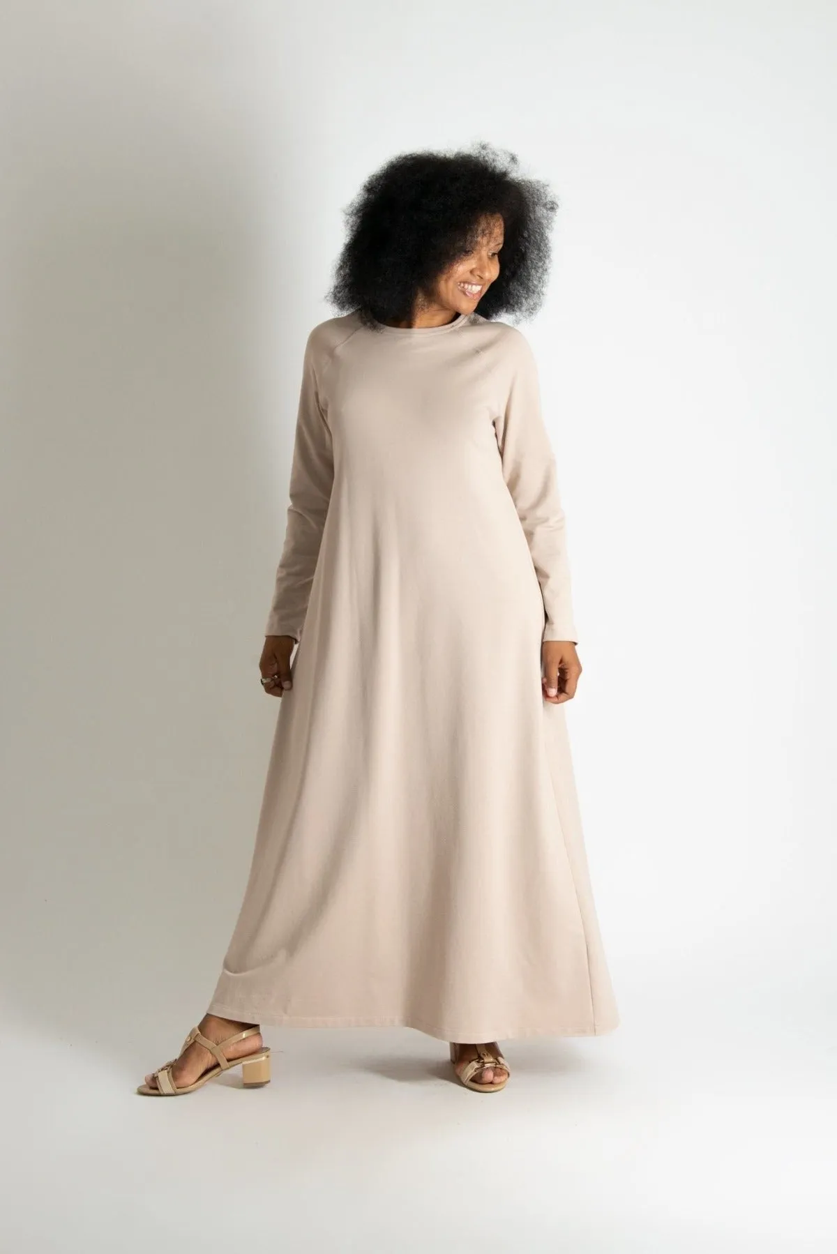 BRENNA Winter Cotton Dress