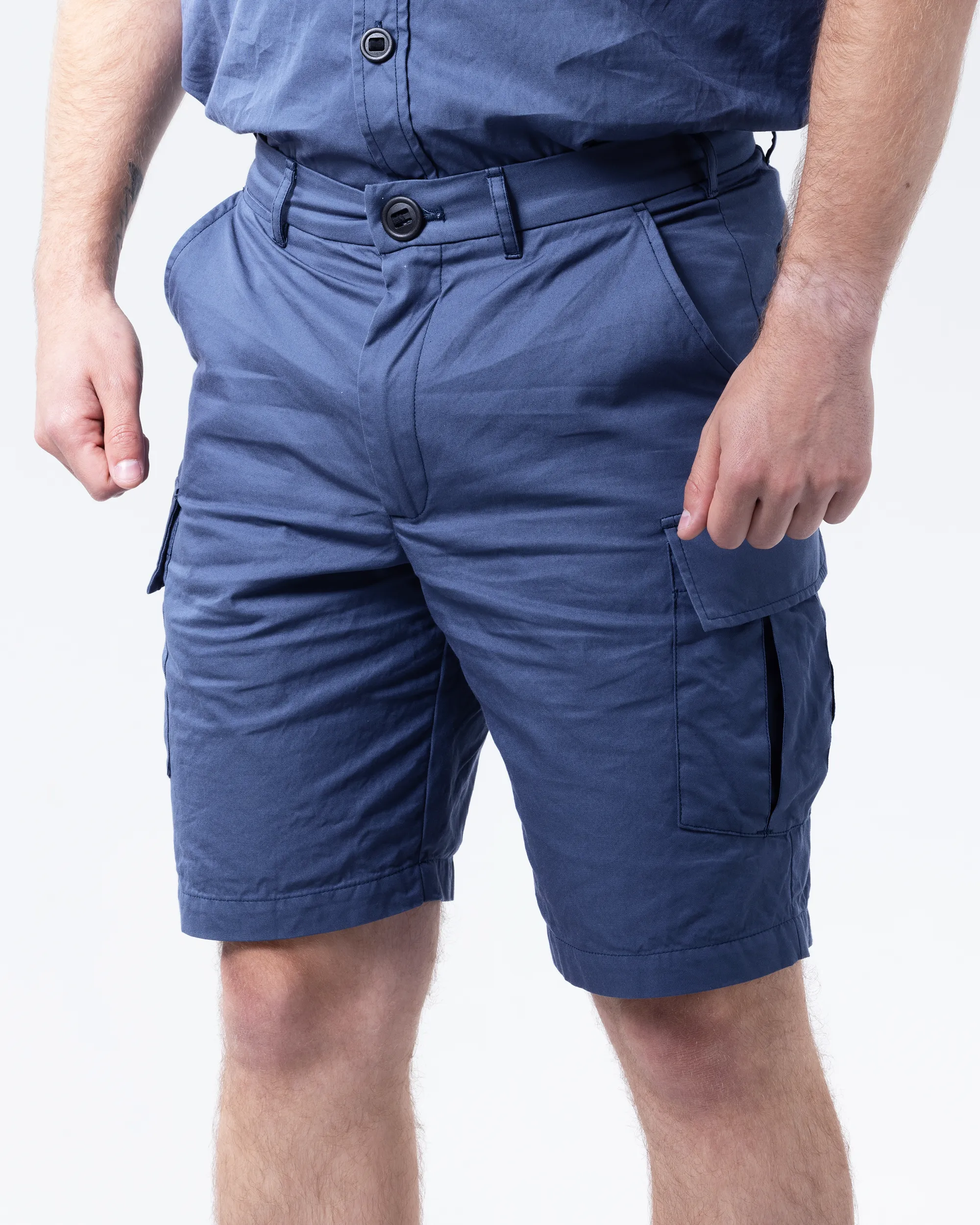 C342 Halton Shorts - Air Force Blue