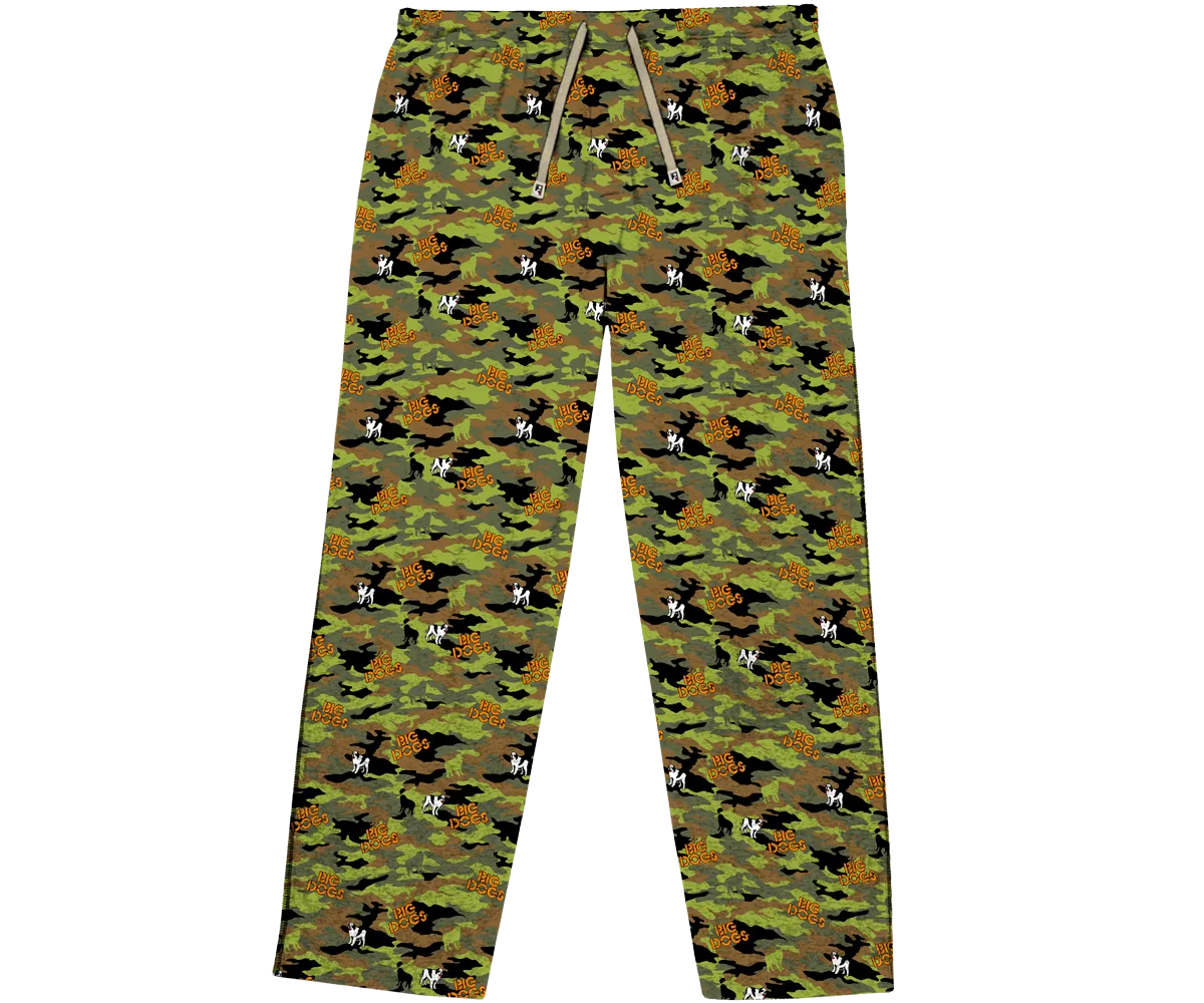 Camo Dog Knit Lounge Pants