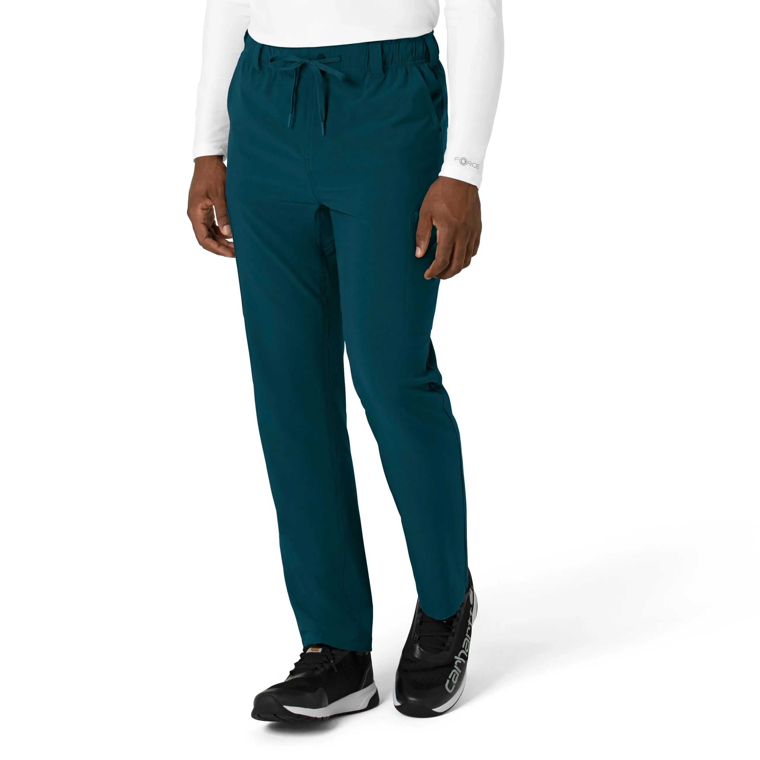 Carhartt Force Cross-Flex Men's Straight Leg Scrub Pant - Caribbean