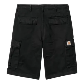 Carhartt WIP - Regular Cargo Short - Black Rinsed