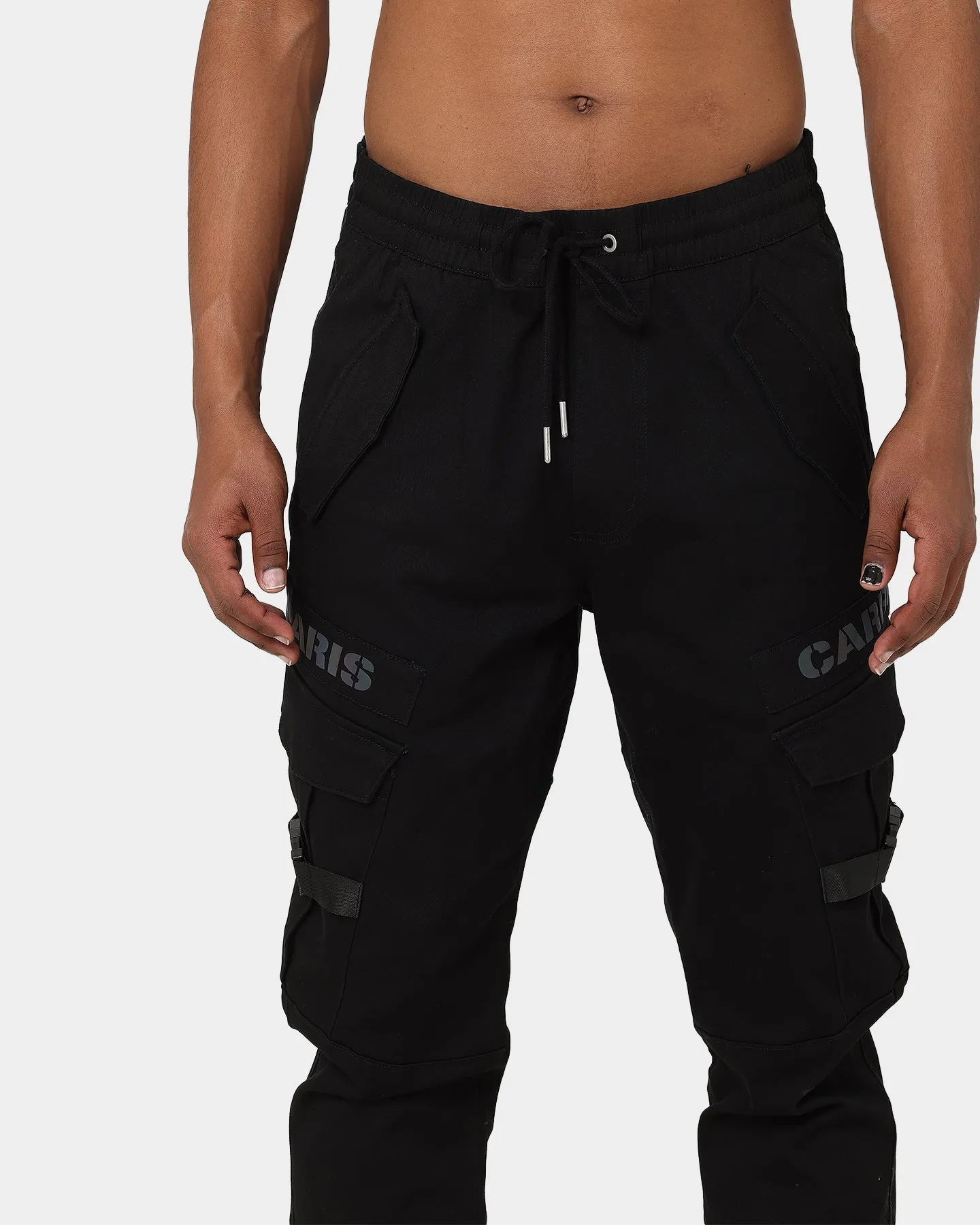 Carré Reflective Transition Cargo Joggers Black/Multi-coloured