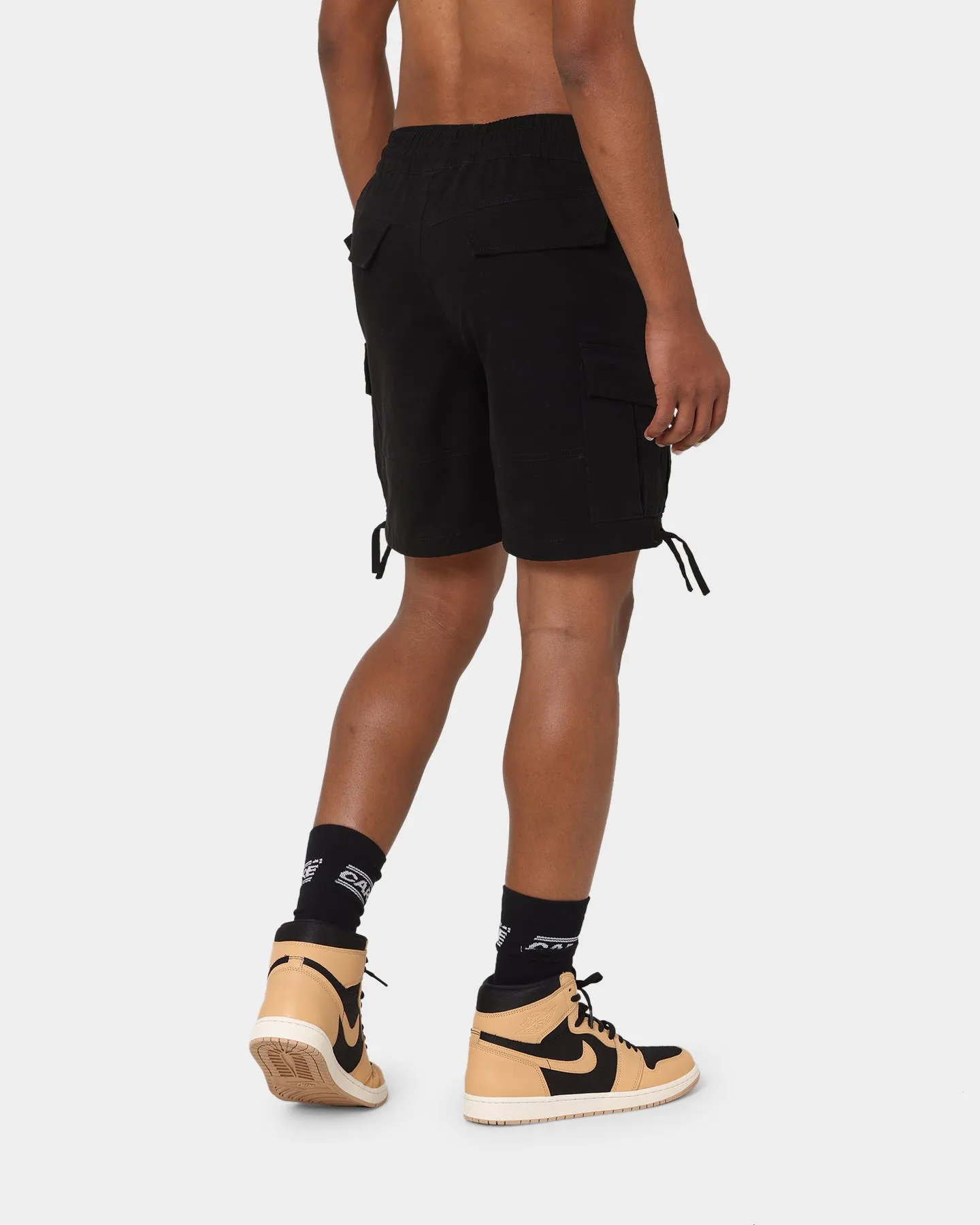 Carré Utility Cargo Shorts Black