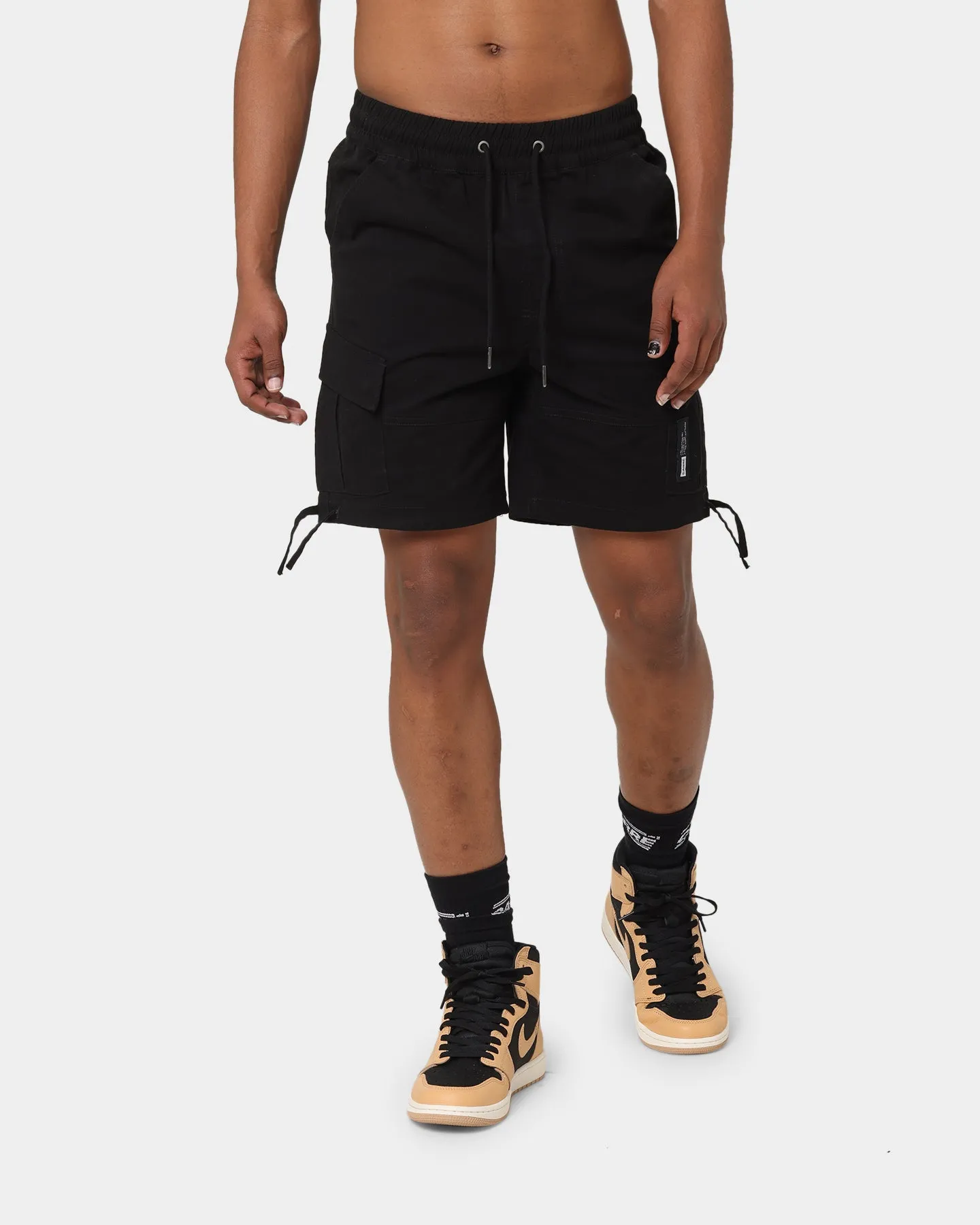 Carré Utility Cargo Shorts Black