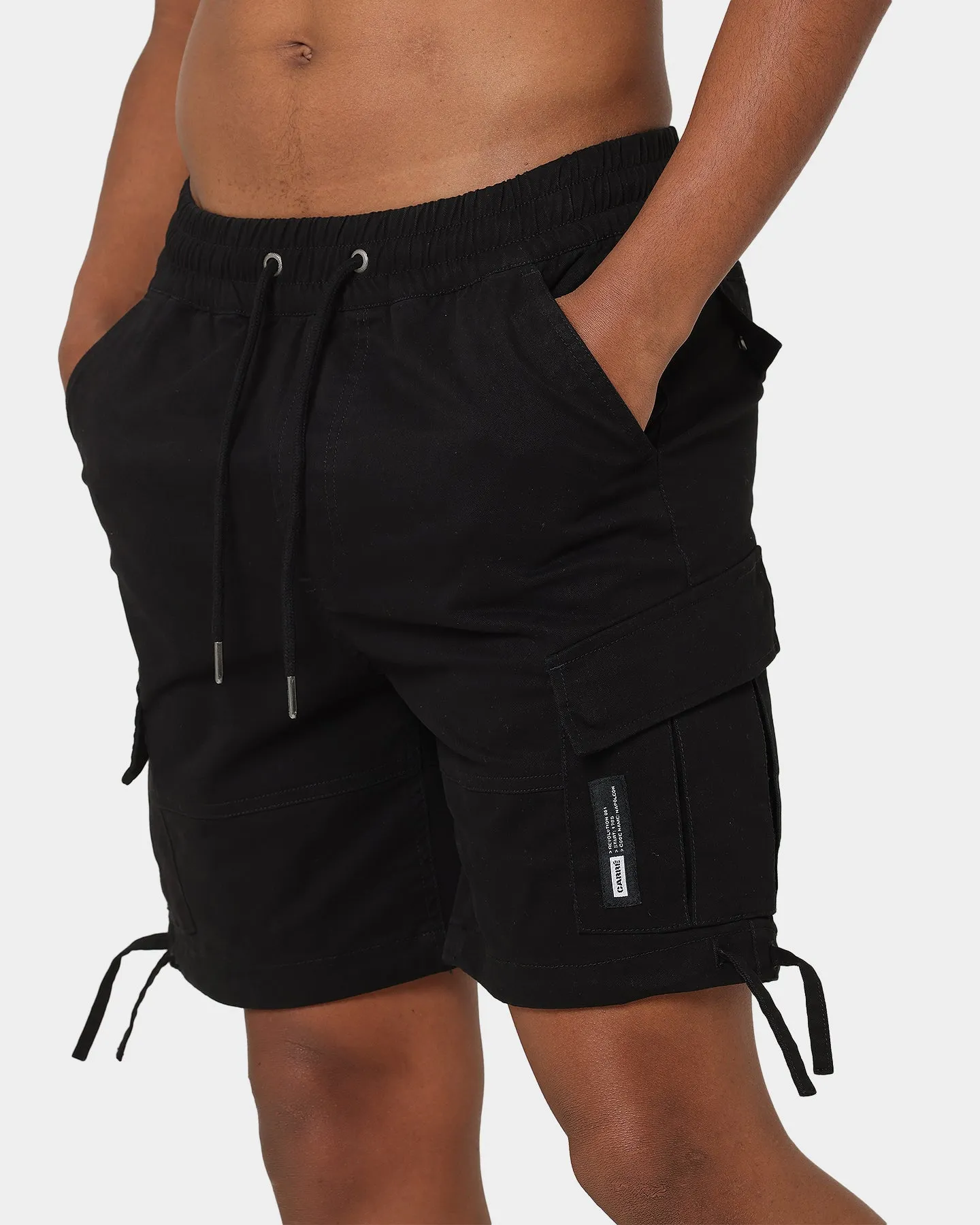 Carré Utility Cargo Shorts Black