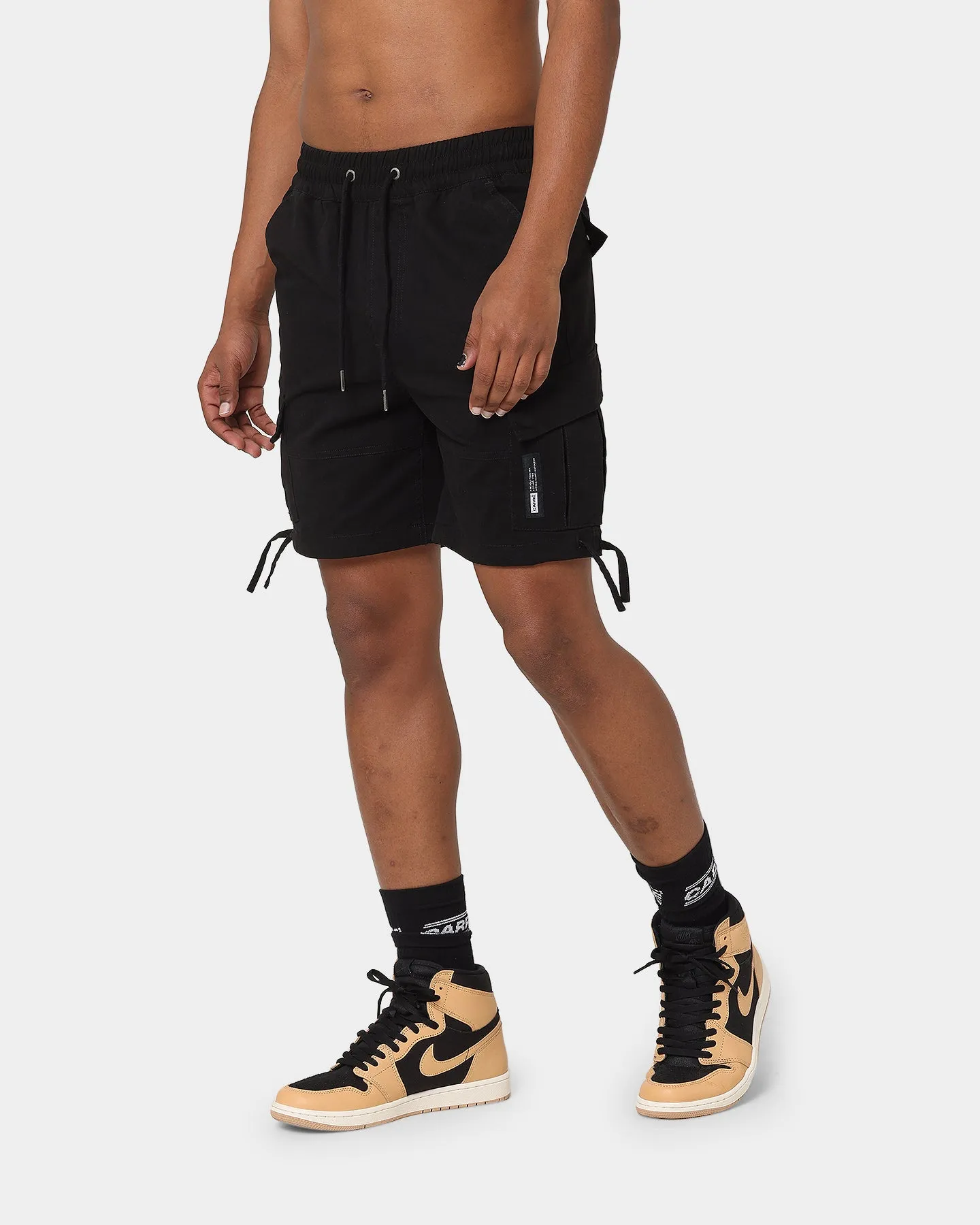 Carré Utility Cargo Shorts Black