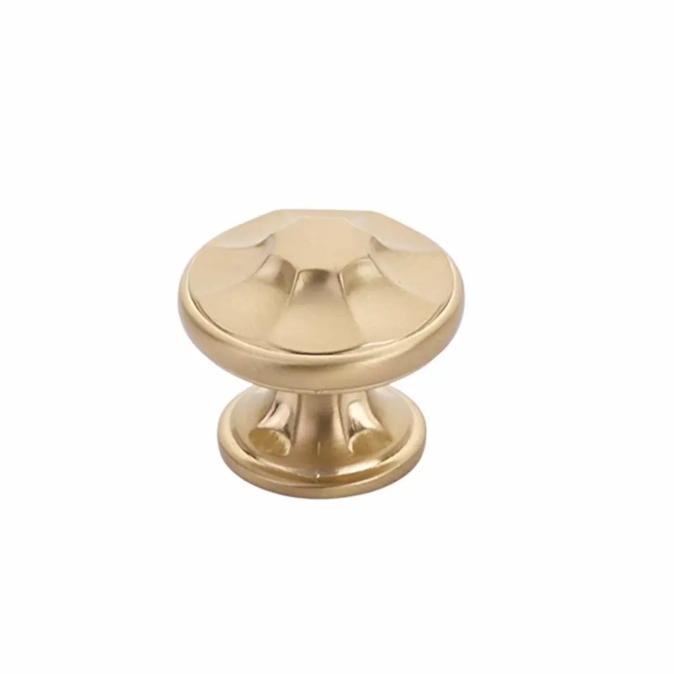 Champagne Bronze "Regal" Cabinet Knobs and Drawer Pull