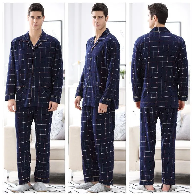 Check All Boxes Plaid Pajama Set