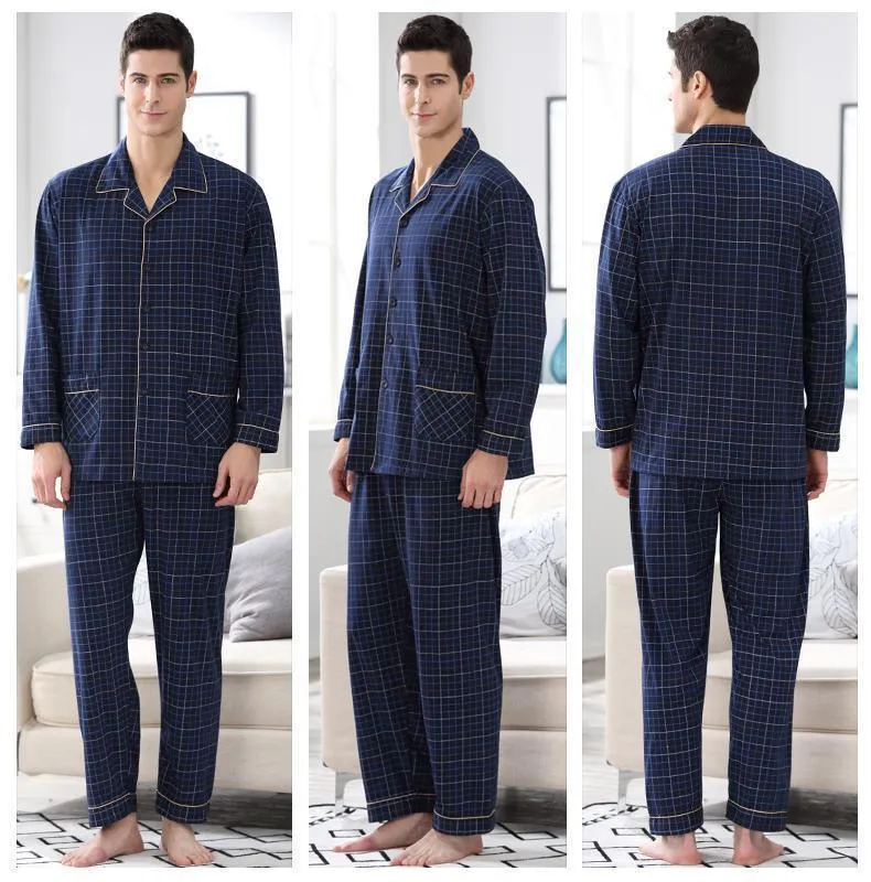 Check All Boxes Plaid Pajama Set