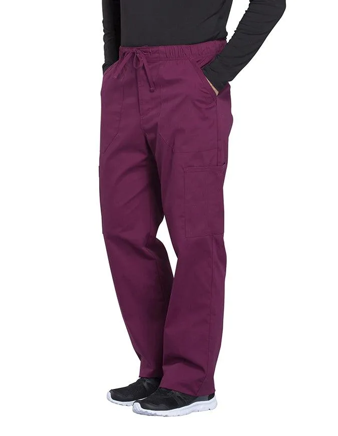 Cherokee Workwear Professionals Men's Tapered Leg Drawstring Cargo Pant