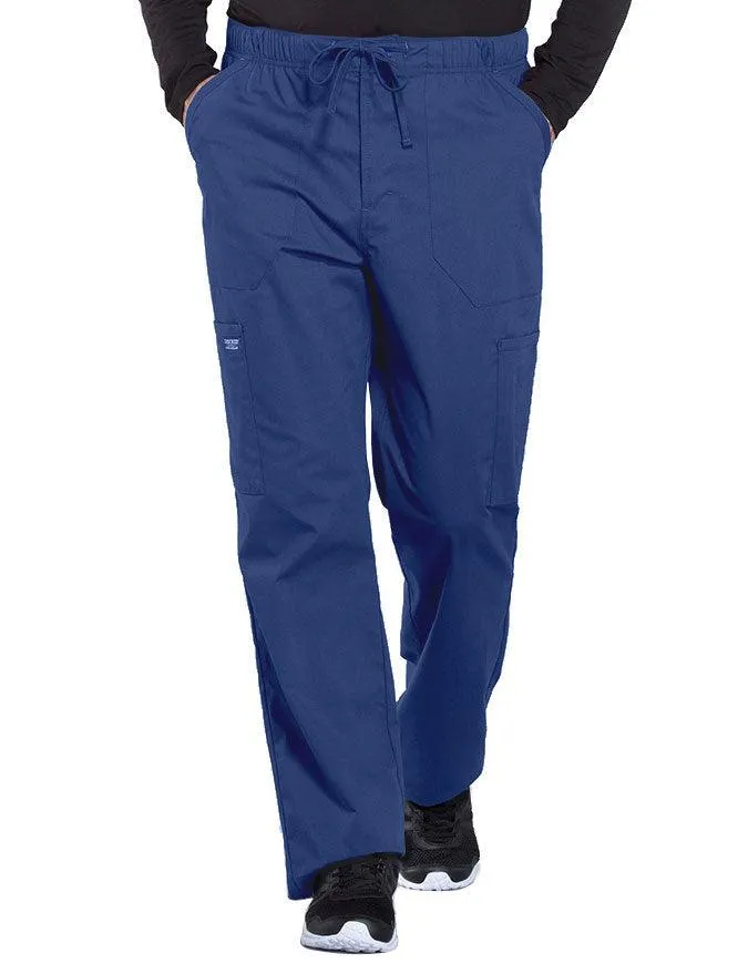 Cherokee Workwear Professionals Men's Tapered Leg Drawstring Cargo Pant