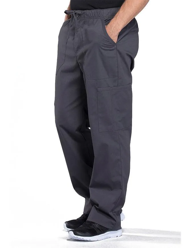 Cherokee Workwear Professionals Men's Tapered Leg Drawstring Cargo Pant