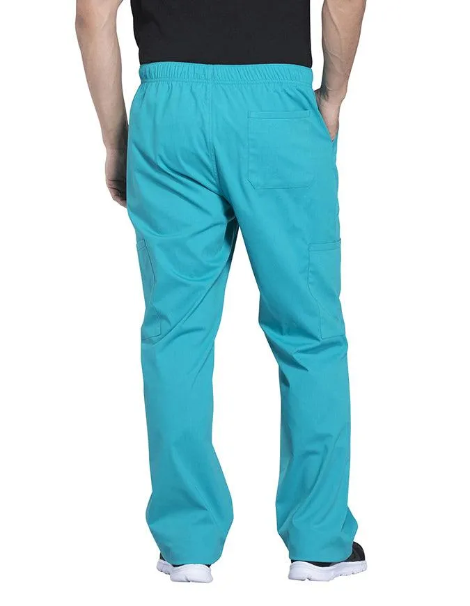 Cherokee Workwear Professionals Men's Tapered Leg Drawstring Cargo Pant