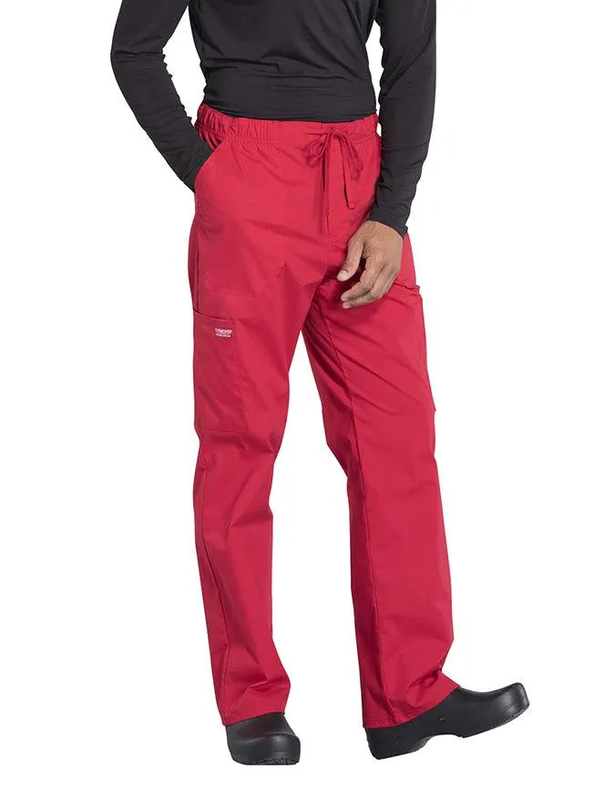 Cherokee Workwear Professionals Men's Tapered Leg Drawstring Cargo Pant