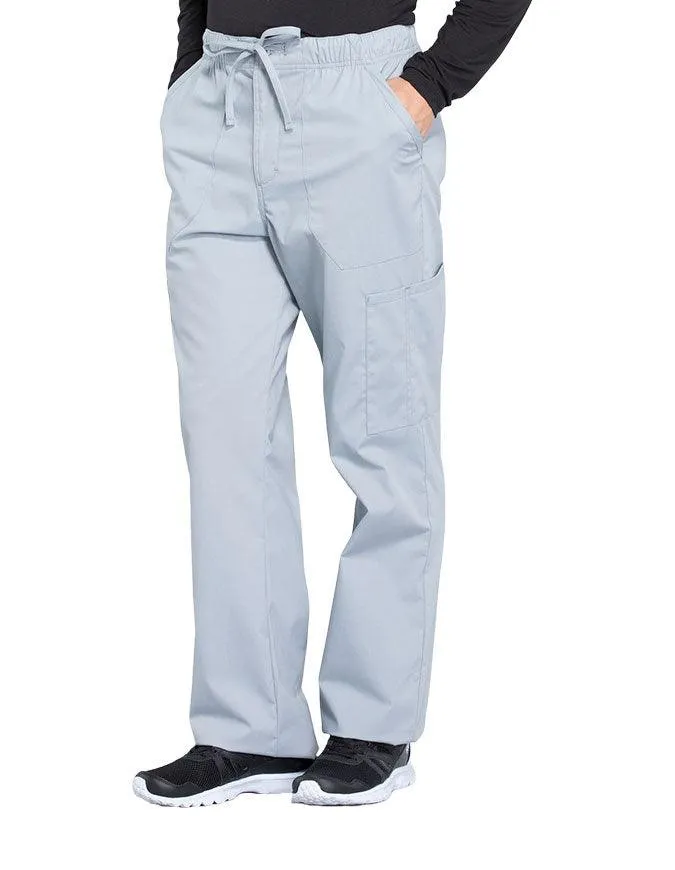 Cherokee Workwear Professionals Men's Tapered Leg Drawstring Cargo Pant