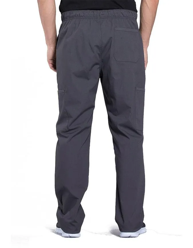 Cherokee Workwear Professionals Men's Tapered Leg Drawstring Cargo Pant