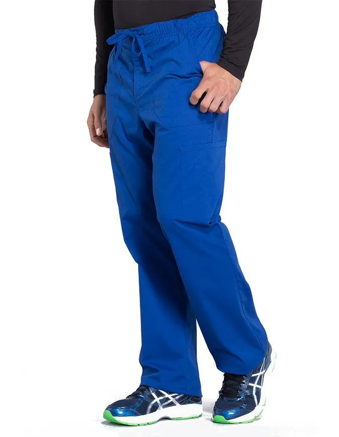 Cherokee Workwear Professionals Men's Tapered Leg Drawstring Cargo Pant