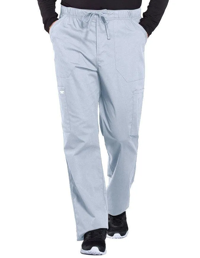 Cherokee Workwear Professionals Men's Tapered Leg Drawstring Cargo Pant