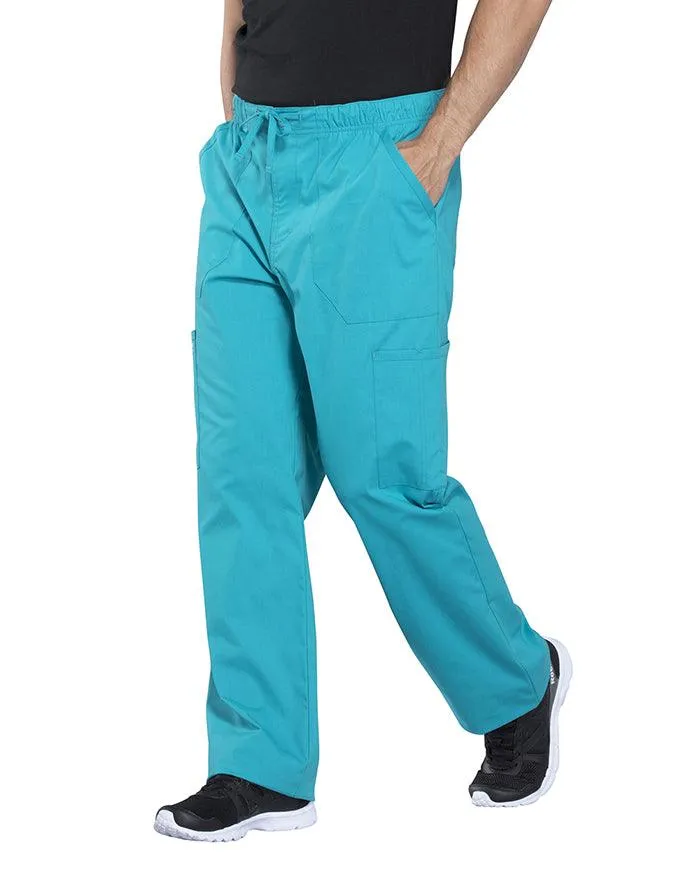 Cherokee Workwear Professionals Men's Tapered Leg Drawstring Cargo Pant