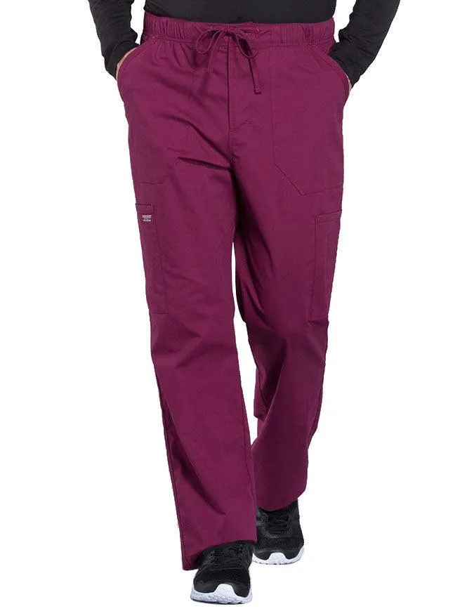 Cherokee Workwear Professionals Men's Tapered Leg Drawstring Cargo Pant