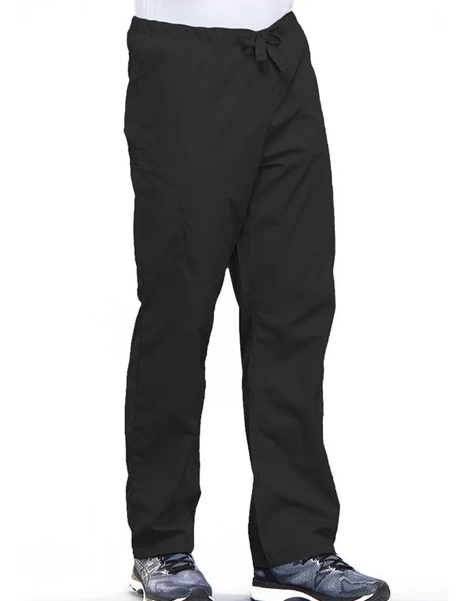 Cherokee Workwear Unisex Petite Drawstring Scrub Pants