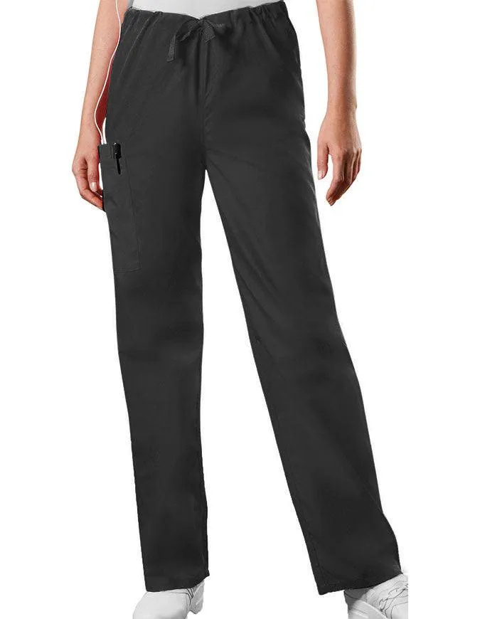 Cherokee Workwear Unisex Petite Drawstring Scrub Pants