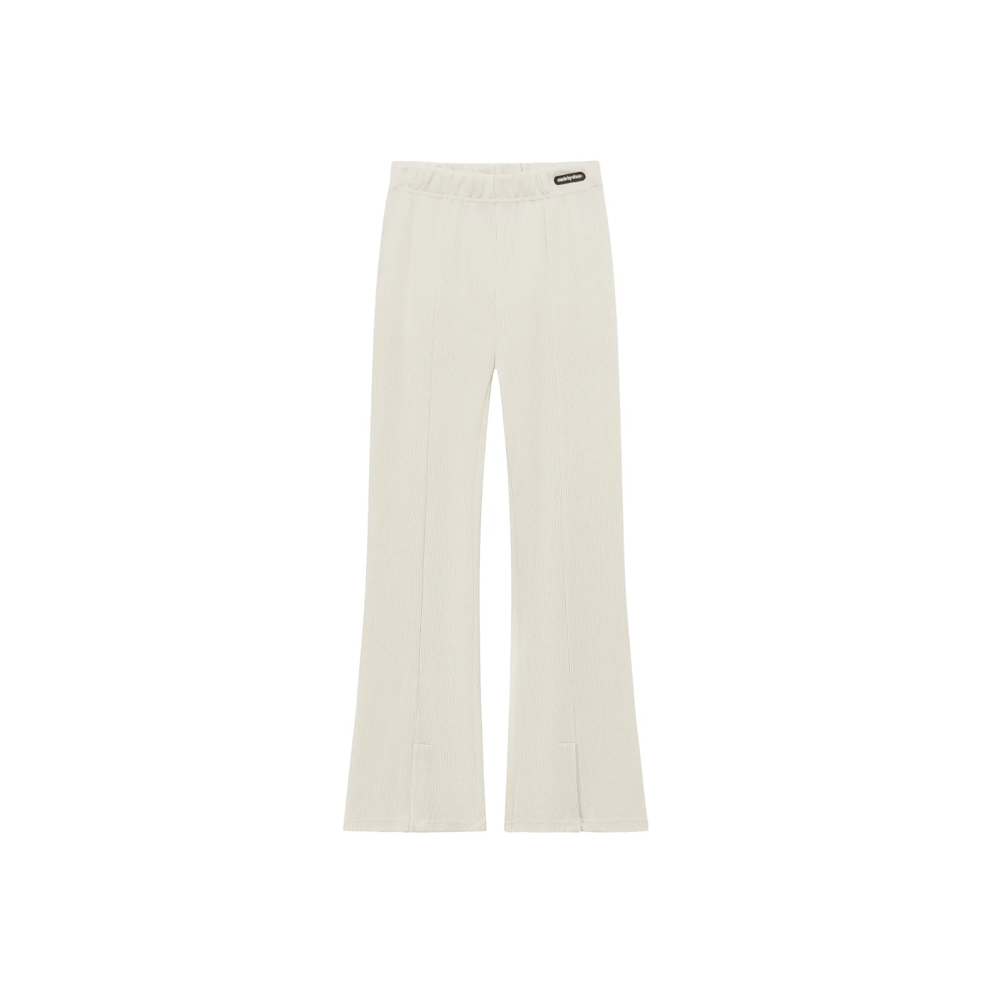 Corduroy Front Slit Bootcut Pants