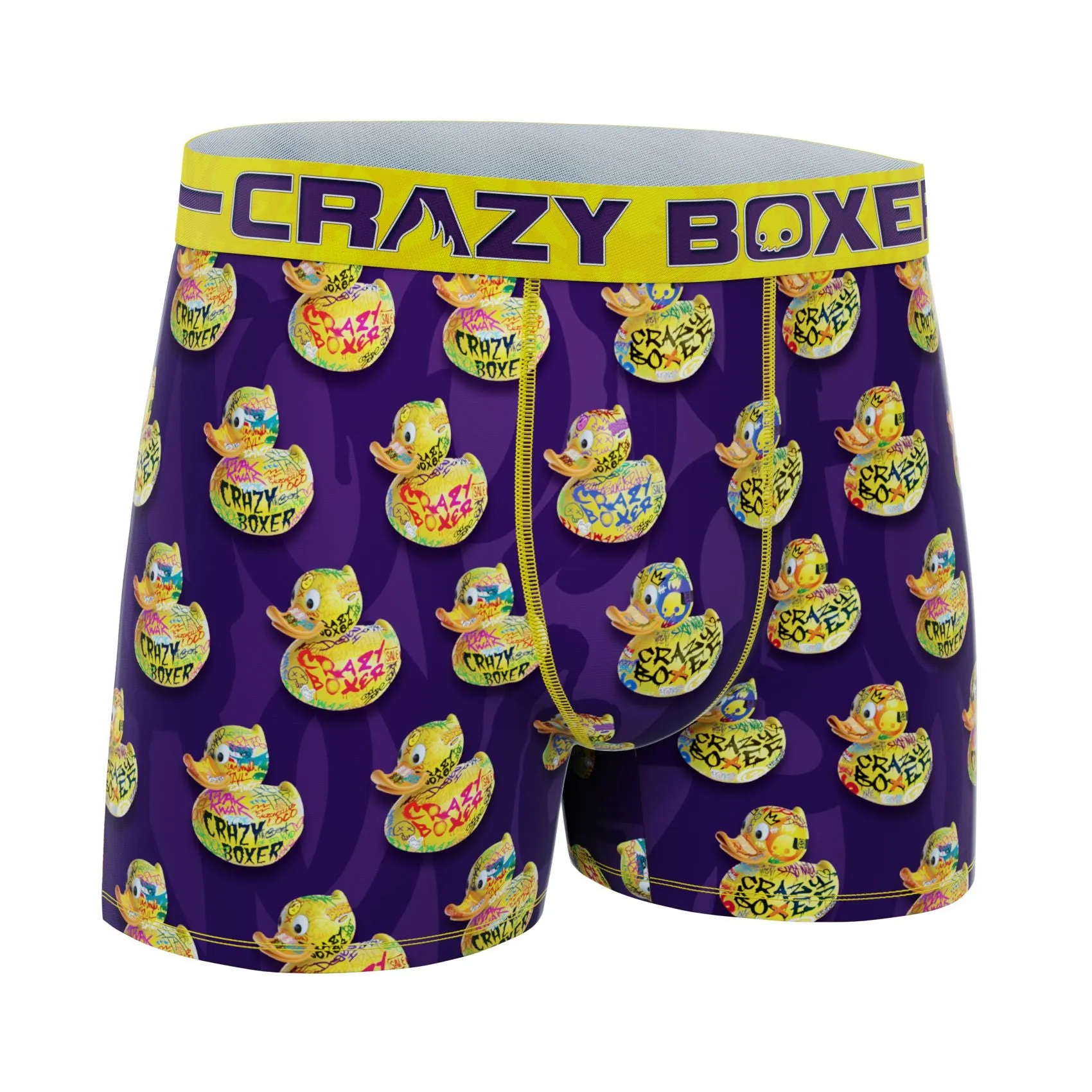 CRAZYBOXER Animals Duck Men's Boxer Briefs