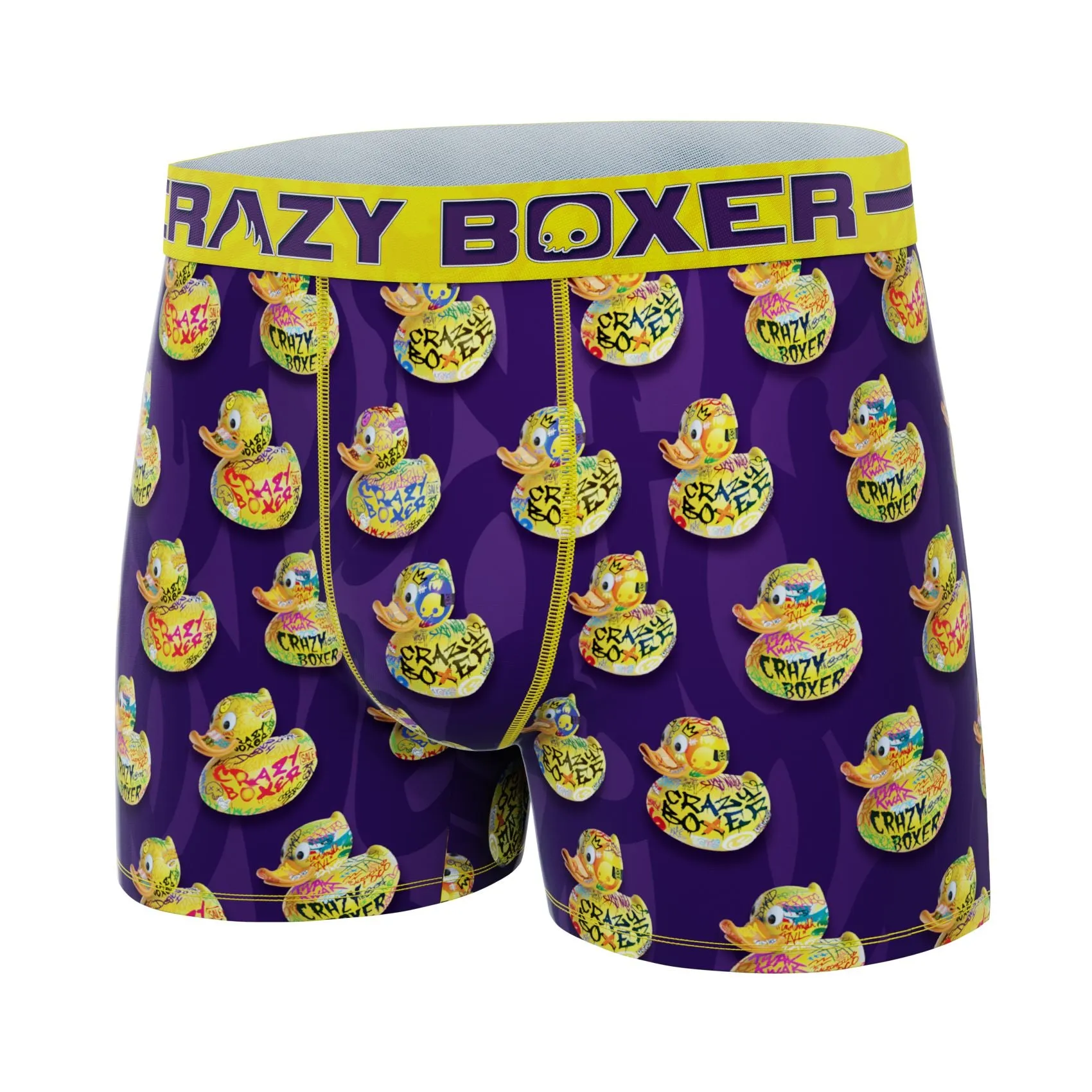 CRAZYBOXER Animals Duck Men's Boxer Briefs