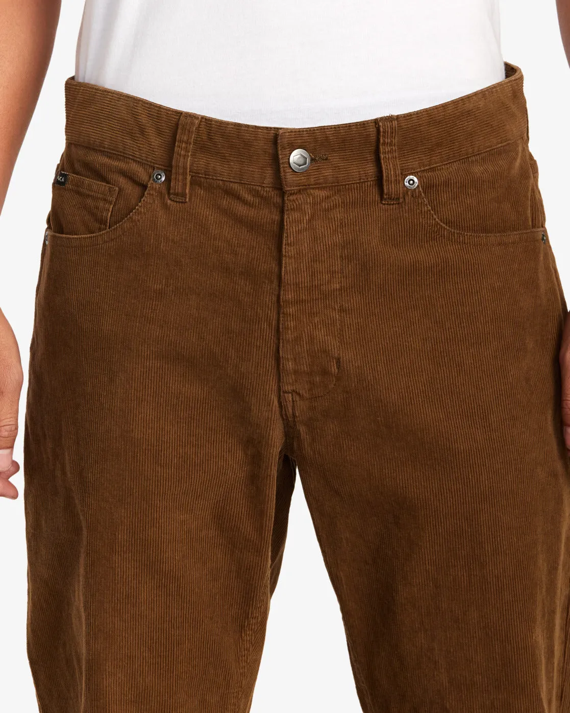 Daggers Pigment Corduroy Pants - Bombay Brown