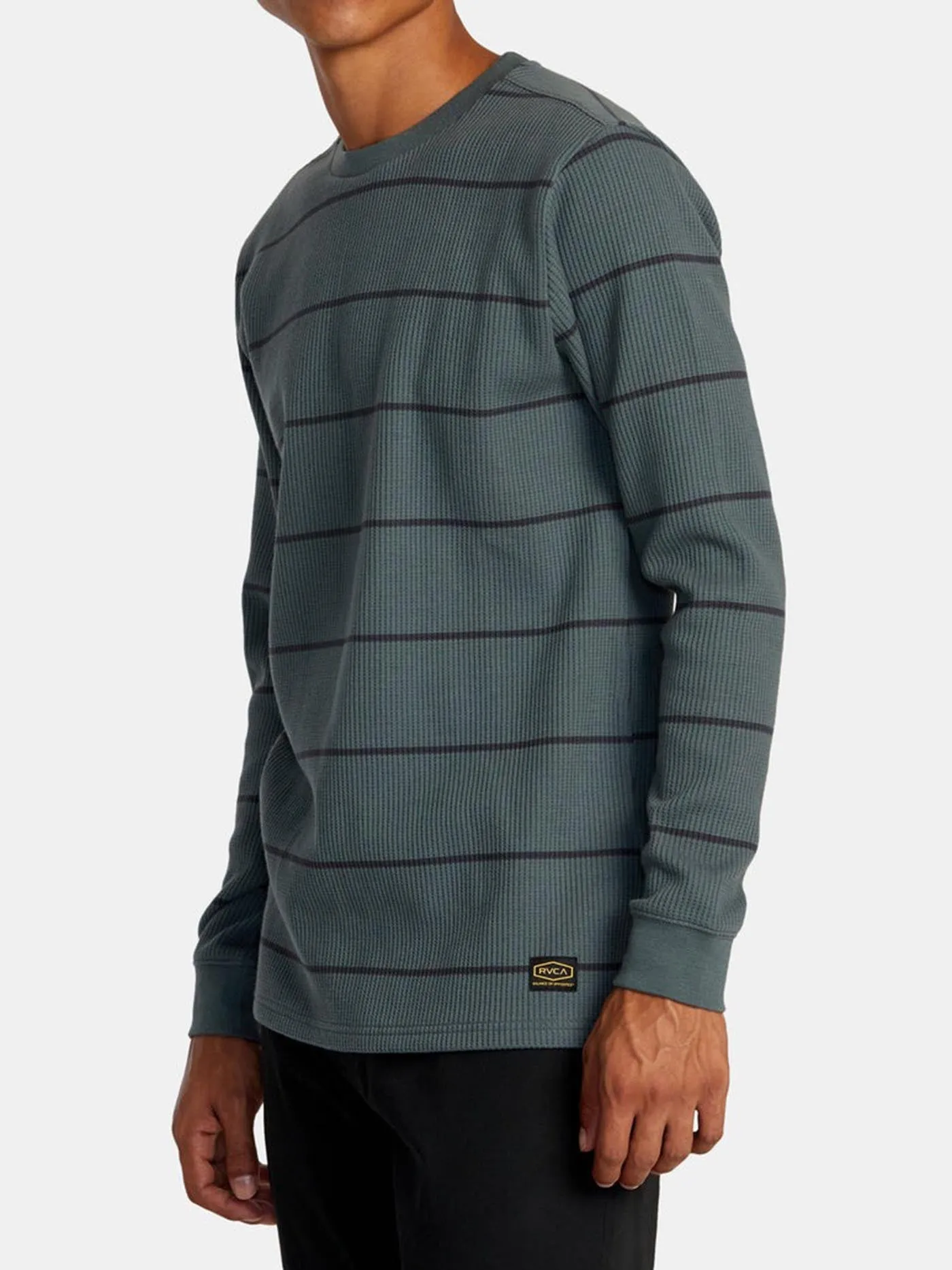 Dayshift Thermal Stripe Long Sleeve T-Shirt