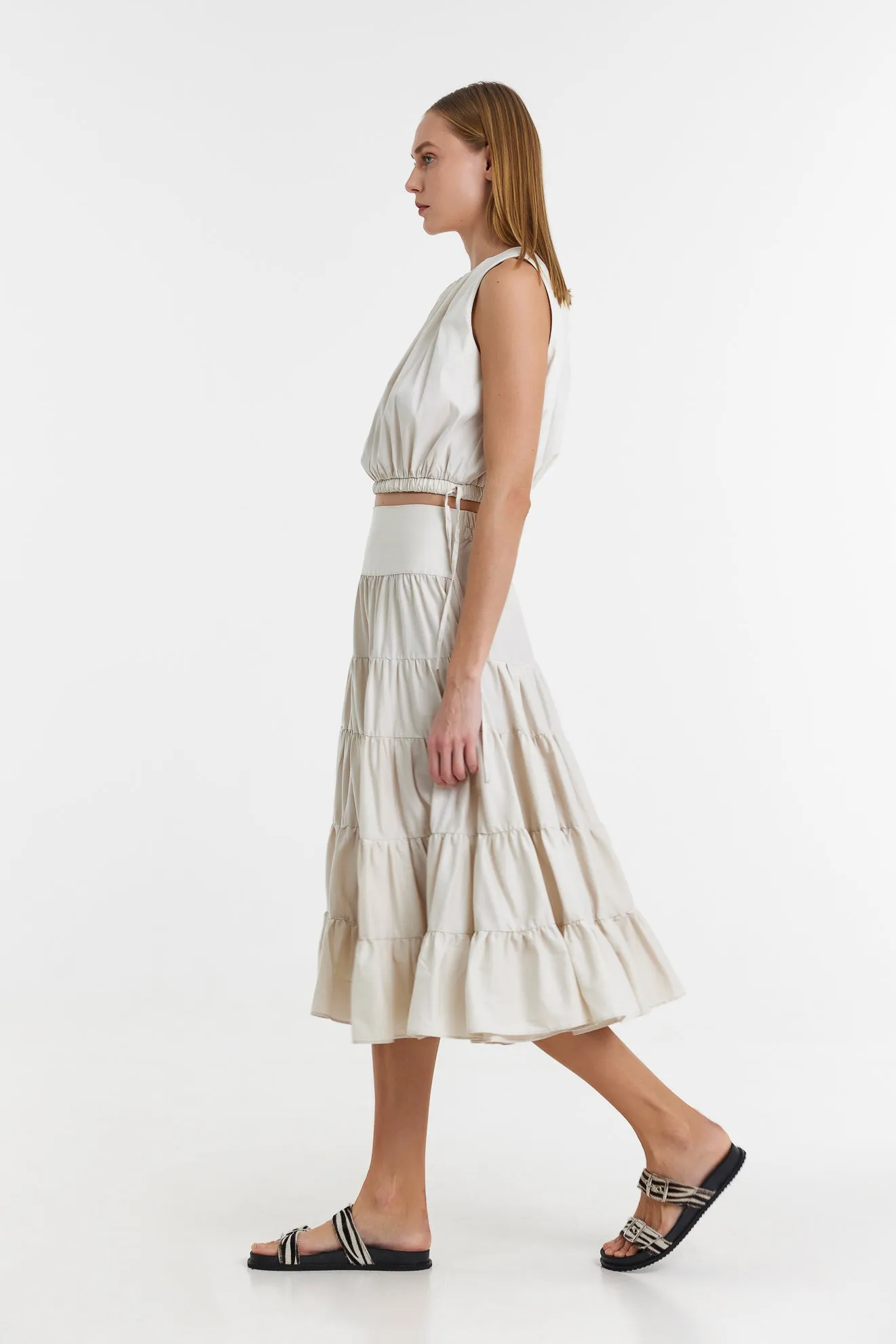 Devotion Twins Eliana Skirt 024.317G | Off White