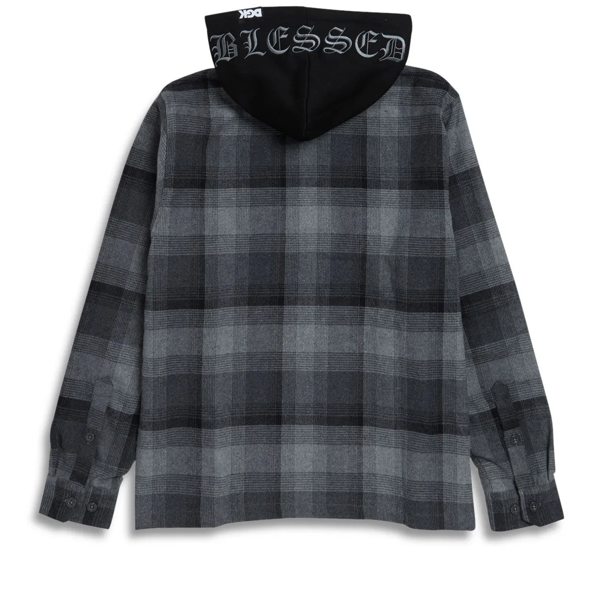 DGK Bliss Flannel Shacket Jacket - Charcoal