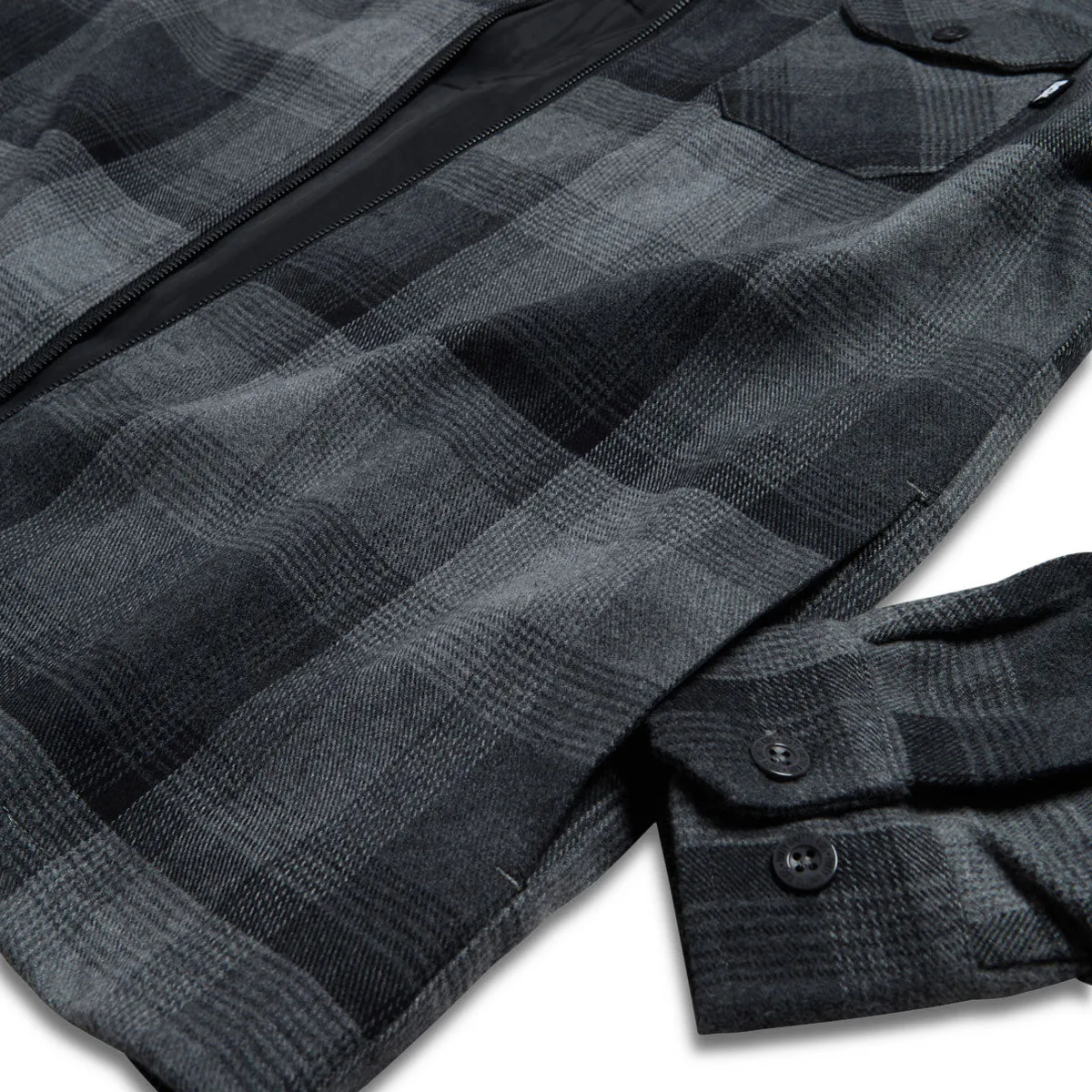 DGK Bliss Flannel Shacket Jacket - Charcoal